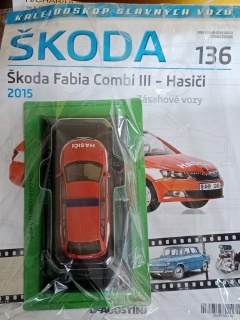 Kaleidoskop slavných vozů ŠKODA - Škoda Fabia Combi III - Hasiči 2015 - č. 136