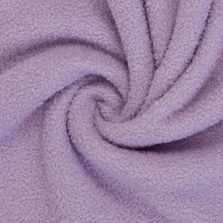 Teddy-Boucle fleece - Levandule