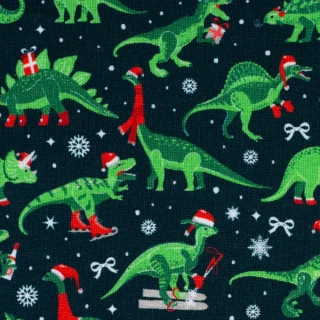 Počesaná teplákovina - Vánoční dinosauři