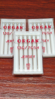 JEHLY - ORGAN JERSEY - více druhů