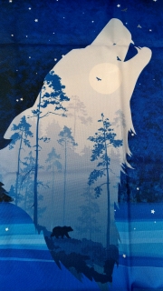 Kočárkovina - Panel s Vlkem